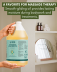 Lemongrass and Sage Aromatherapy Massage & Body Oil
