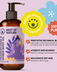 Frankincense & Amber Aromatherapy Massage & Body Oil