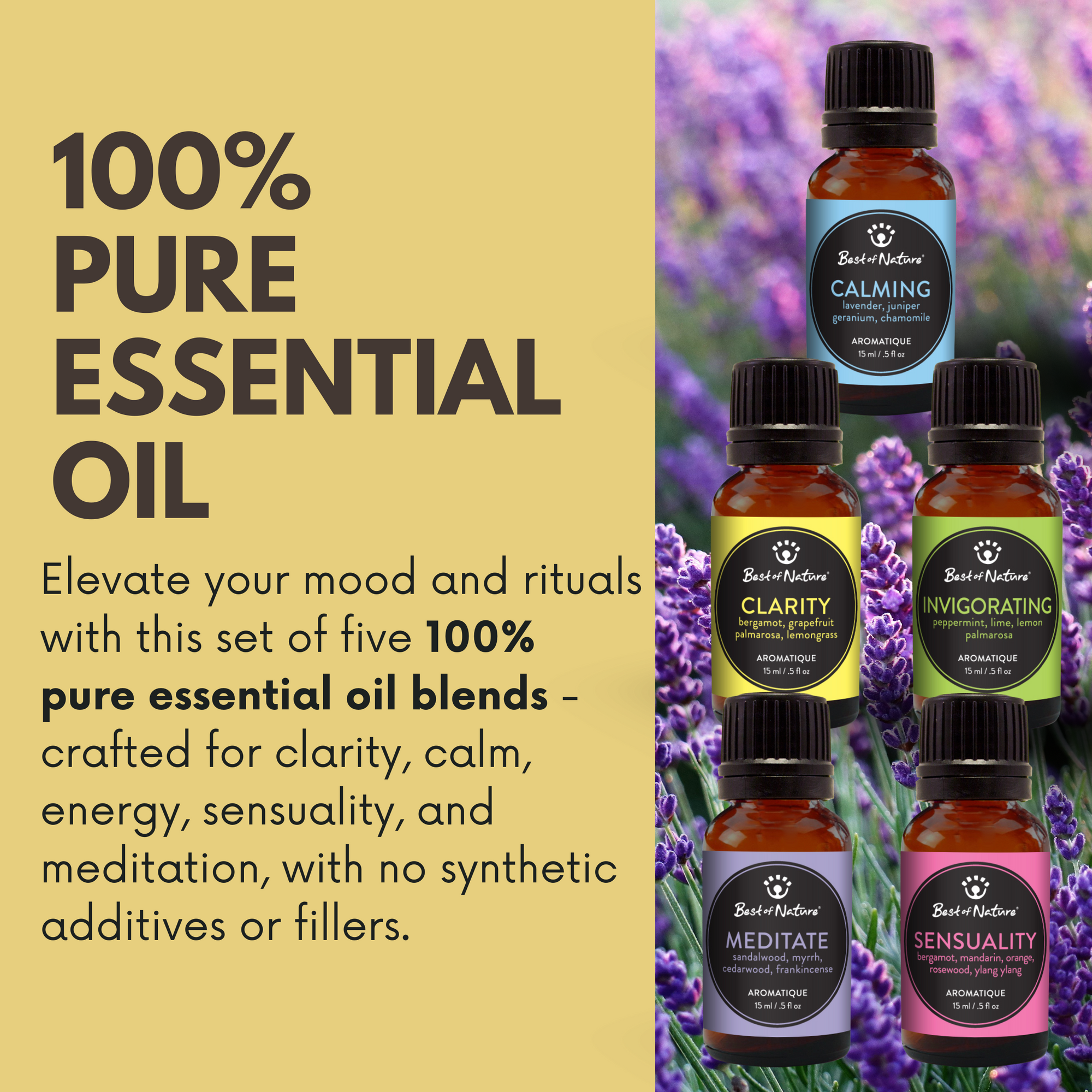 Aromatique Essential Oil Blend Gift Set