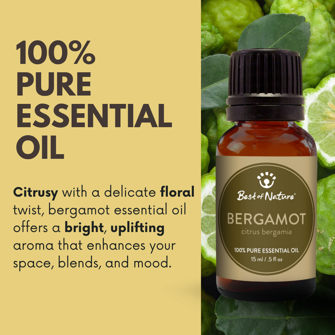 Bergamot Essential Oil - 100% Pure