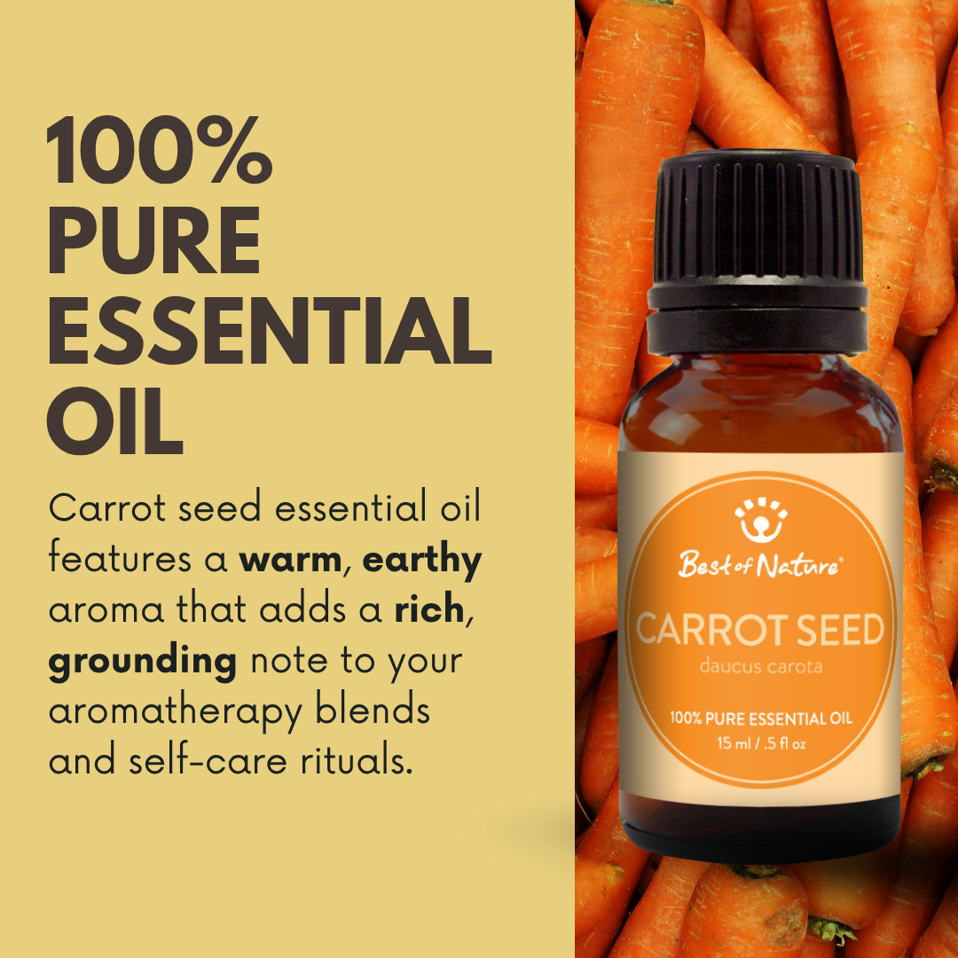 Carrot Seed Essential Oil - 100% Pure