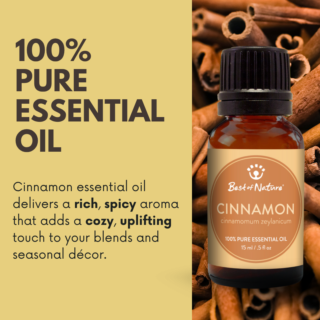 Cinnamon Leaf Essential Oil - 100% Pure