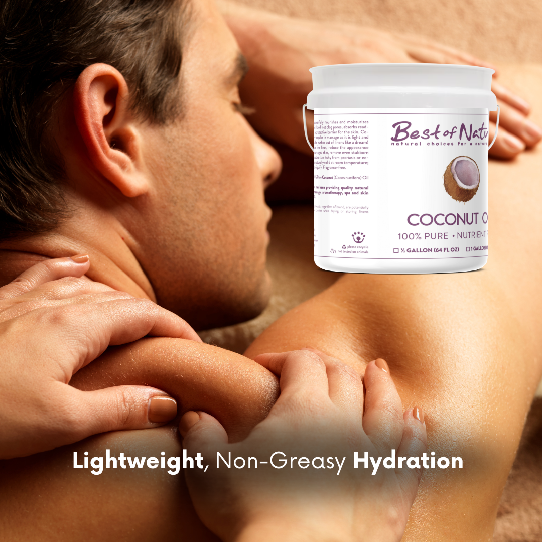 Coconut Massage & Body Oil - 100% Pure