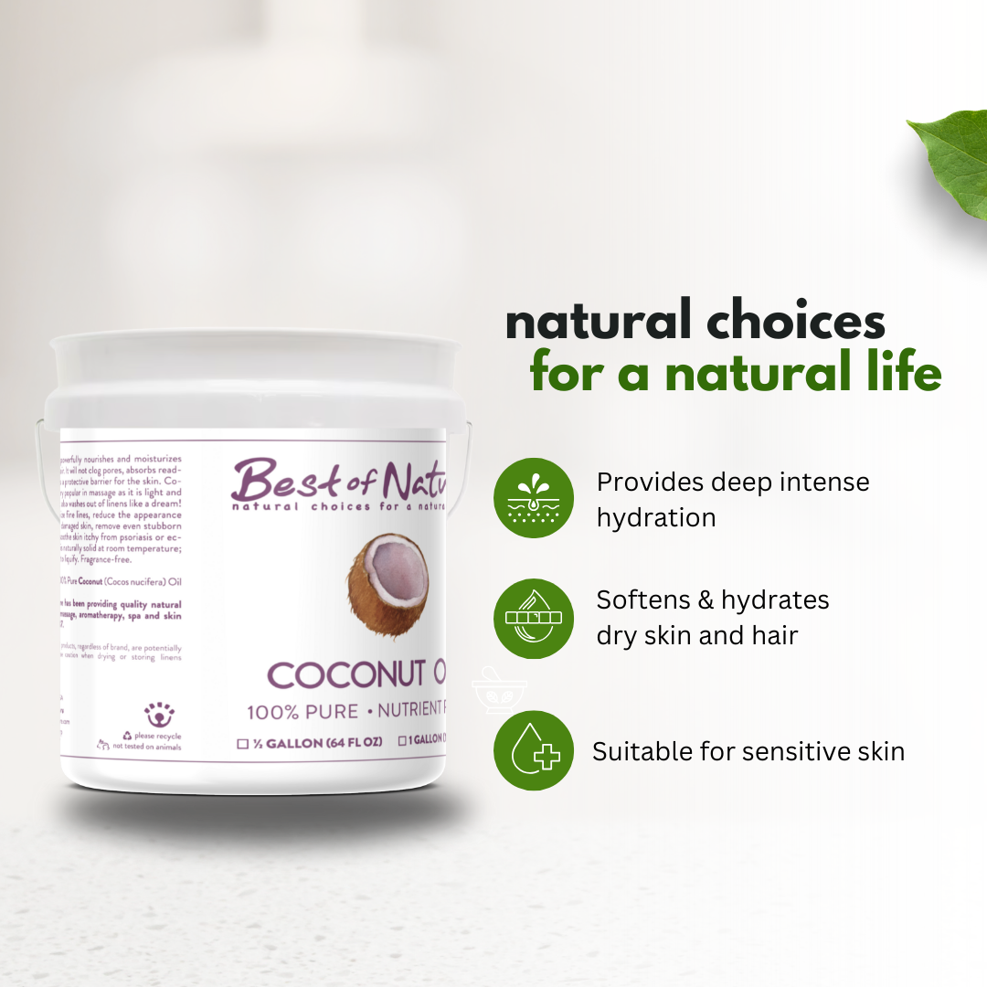 Coconut Massage & Body Oil - 100% Pure