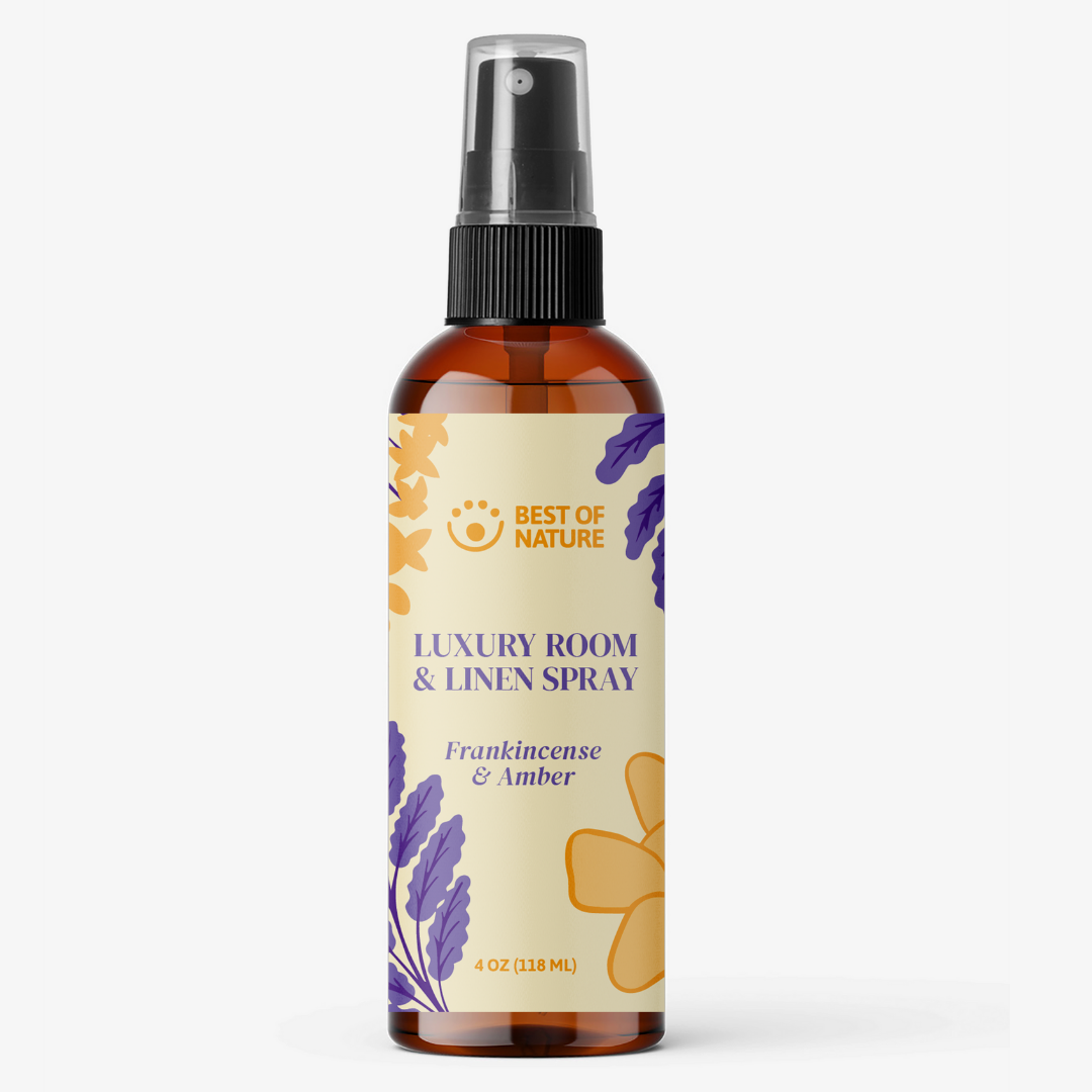 Frankincense & Amber Luxury Room & Linen Spray made with Pure