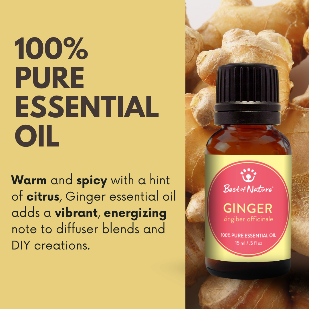 Ginger Essential Oil - 100% Pure