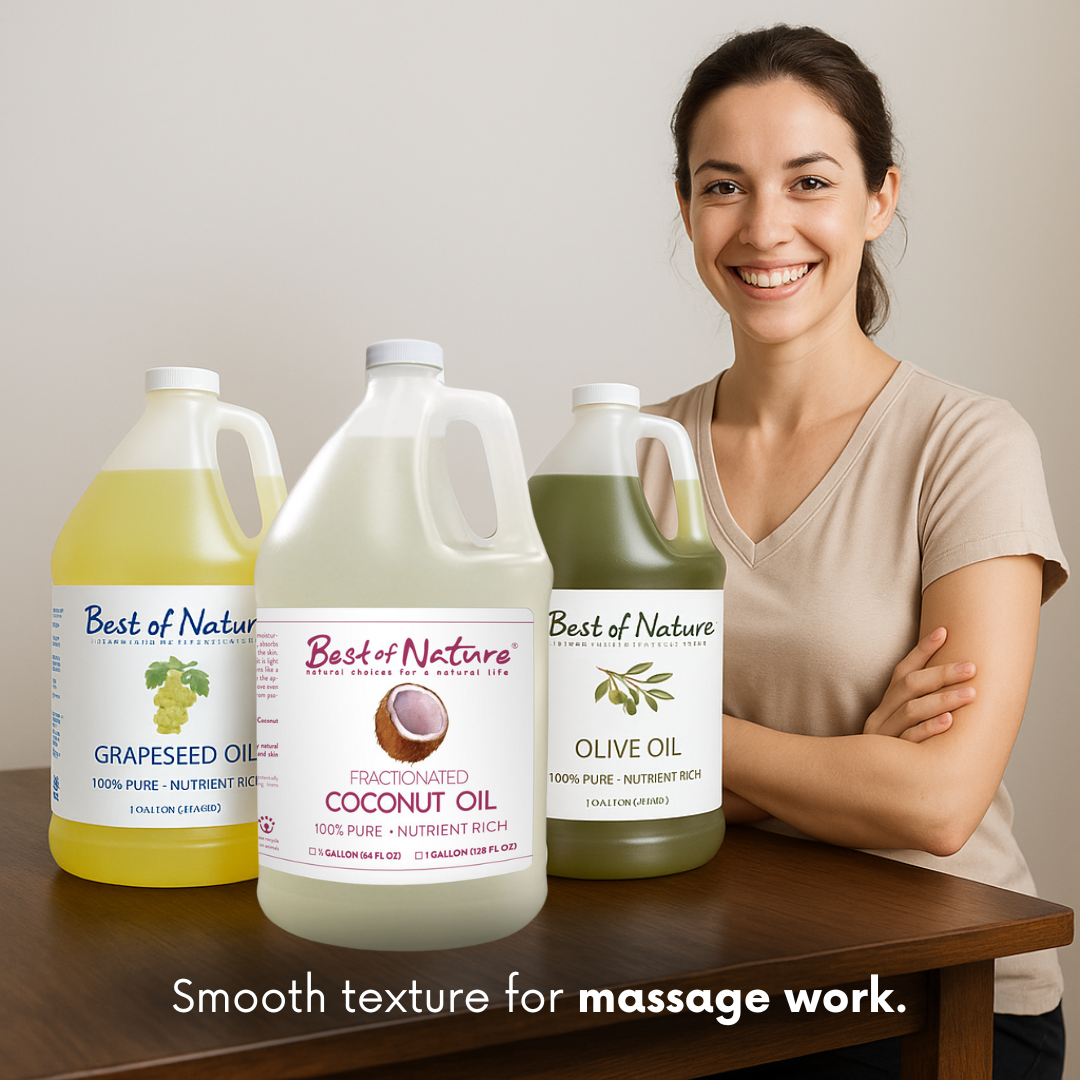 Grapeseed Massage & Body Oil - 100% Pure