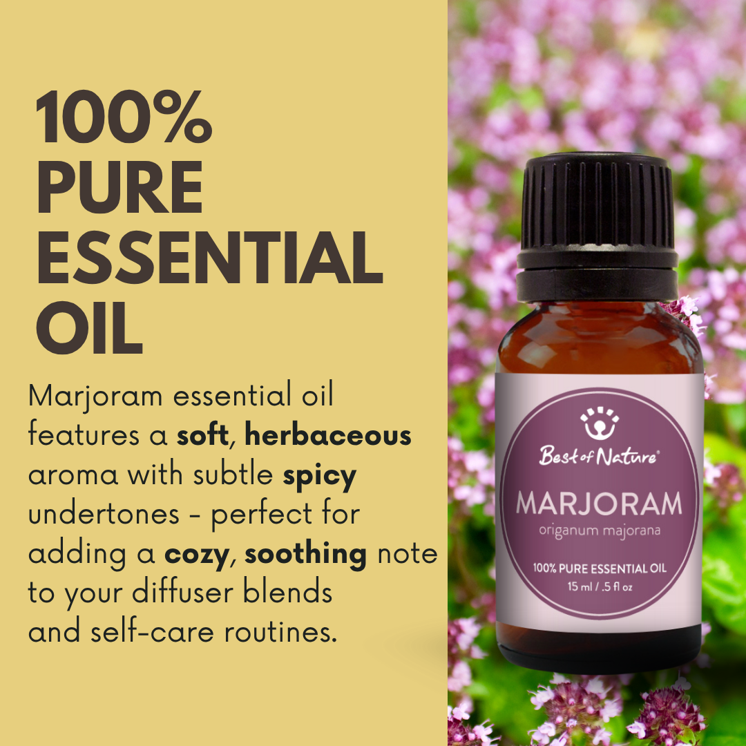 Marjoram Essential Oil - 100% Pure