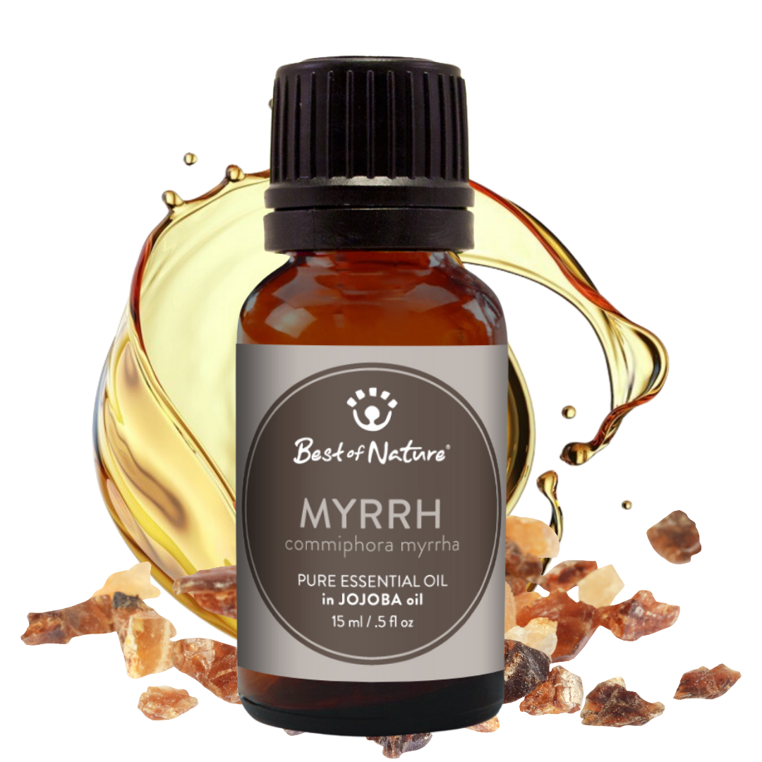 Myrrh Essential Oil blended with Jojoba Oil