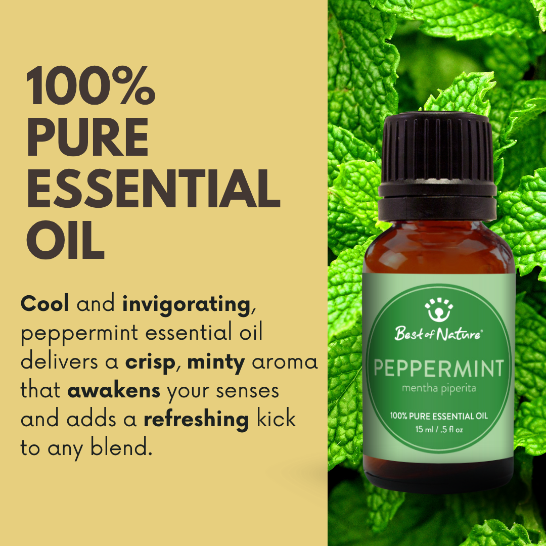 Peppermint Essential Oil - 100% Pure