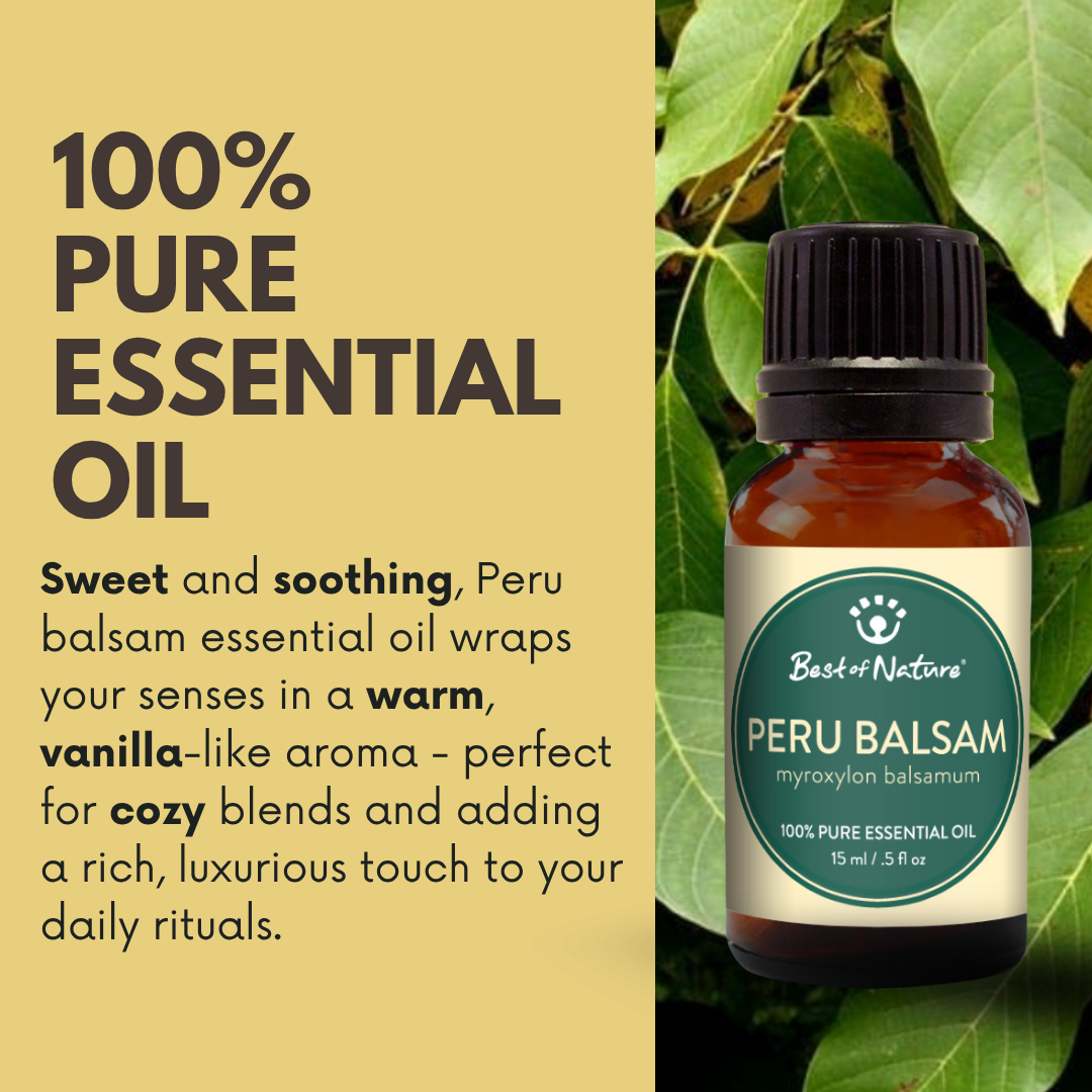 Peru Balsam Essential Oil - 100% Pure