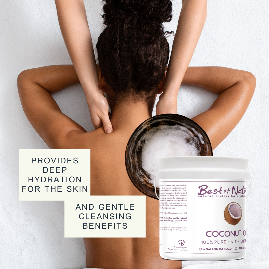 Coconut Massage & Body Oil - 100% Pure