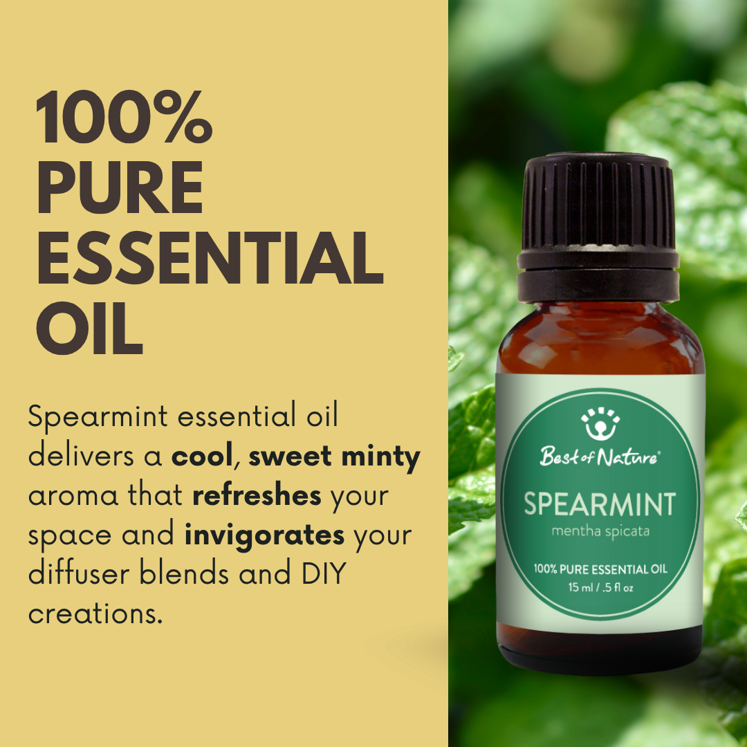 Spearmint Essential Oil - 100% Pure