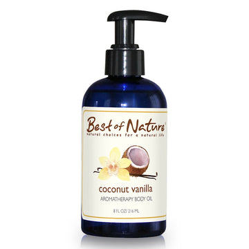 Coconut Vanilla Aromatherapy Massage & Body Oil