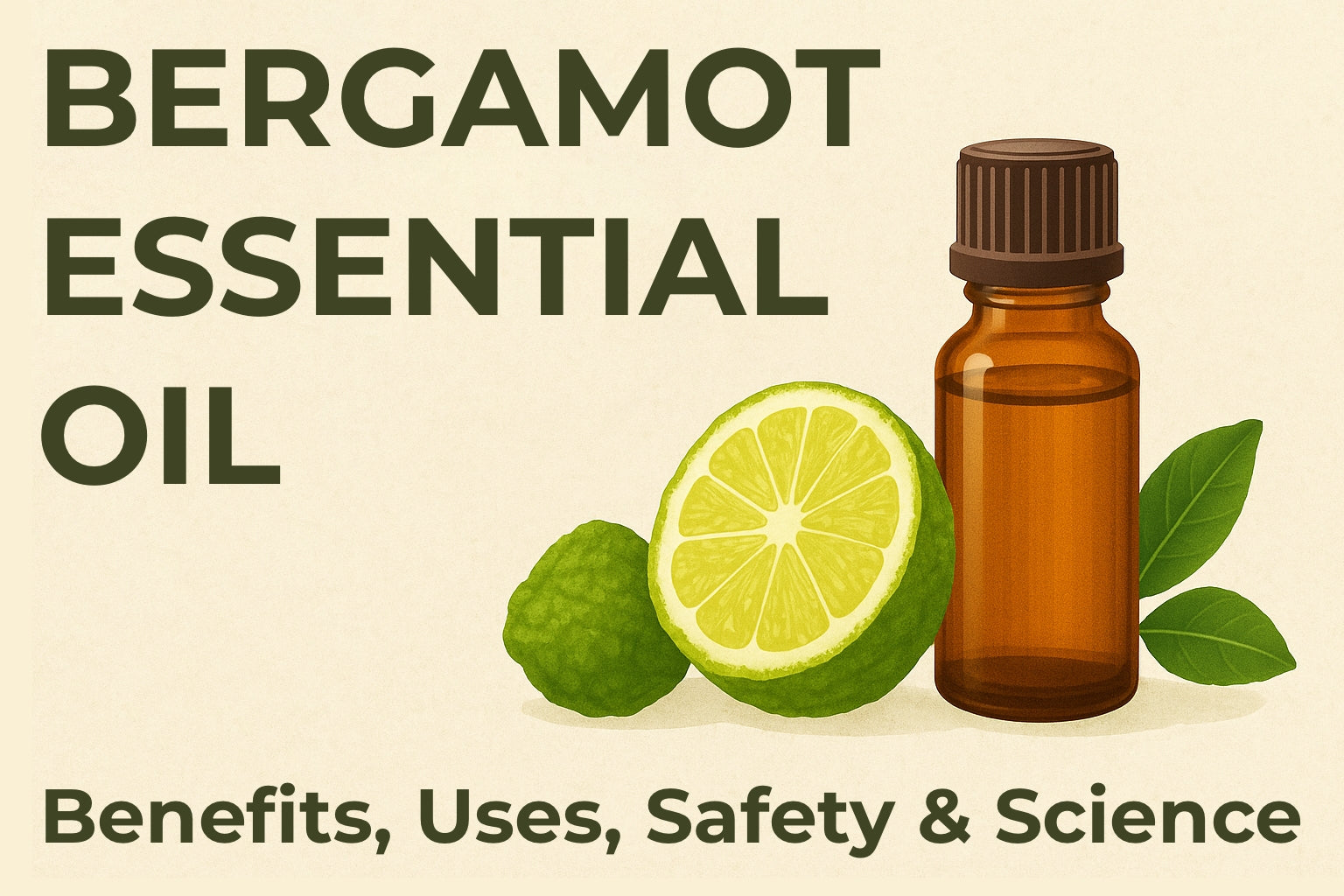 Bergamot Essential Oil - Benefits, Uses, Safety & Science