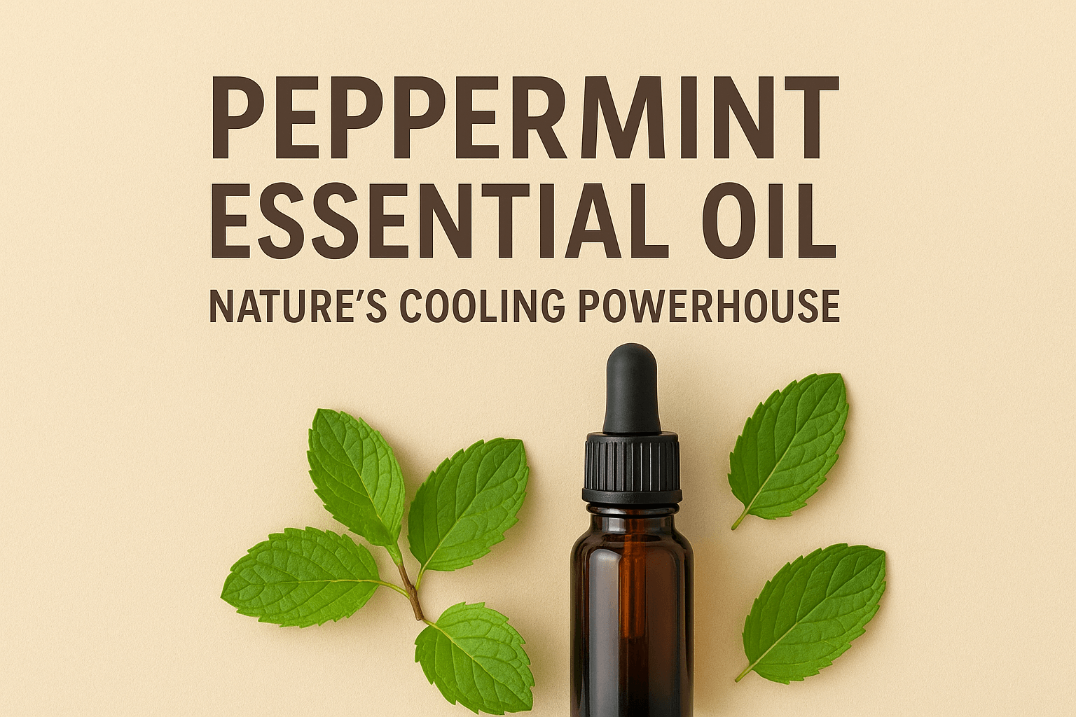 Peppermint Essential Oil: Nature’s Cooling Powerhouse