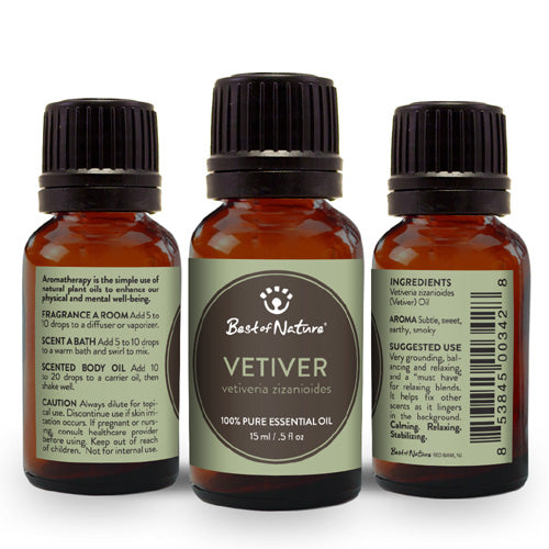 Vetiver Essential Oil - Spa &amp; Bodywork Market