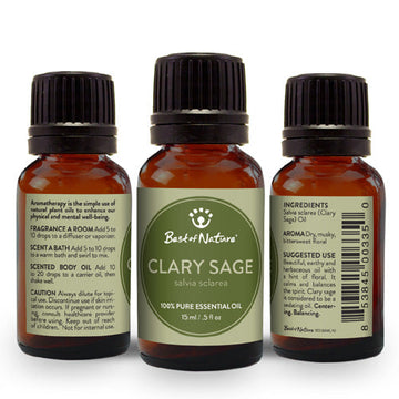 Clary Sage Essential Oil - Spa & Bodywork Market
