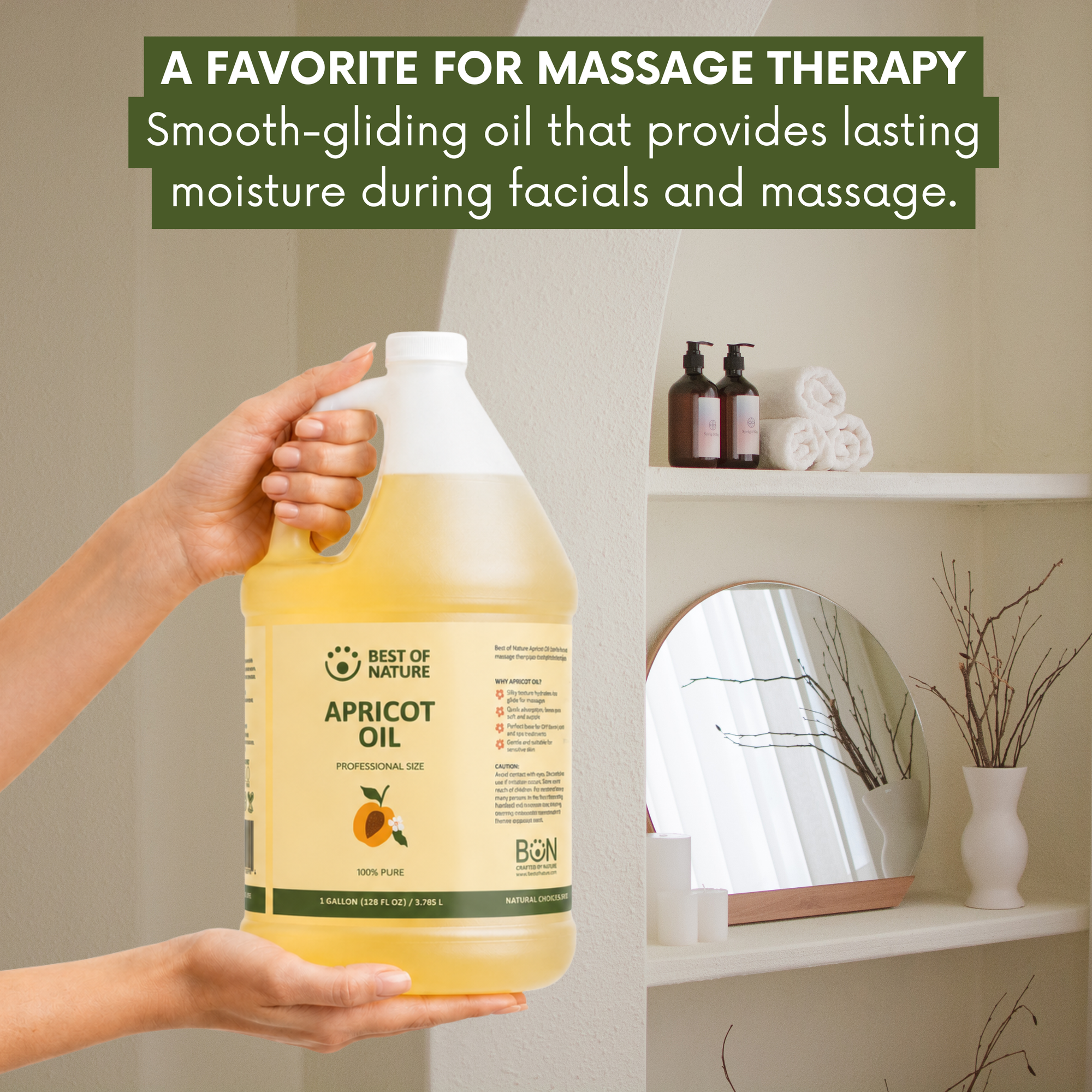 Apricot Kernel Massage &amp; Body Oil - 100% Pure