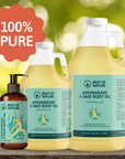 Lemongrass and Sage Aromatherapy Massage & Body Oil