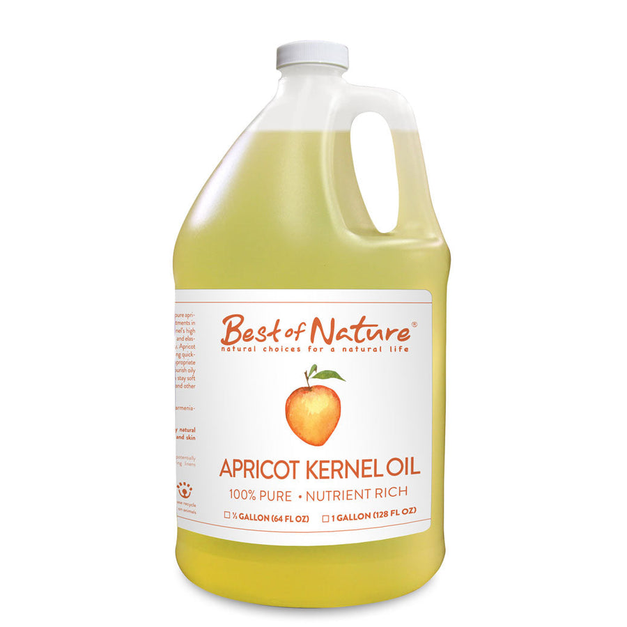 Apricot Kernel Massage and Body Oil half gallon jug and gallon jug