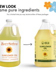 Sunflower Massage & Body Oil - 100% Pure
