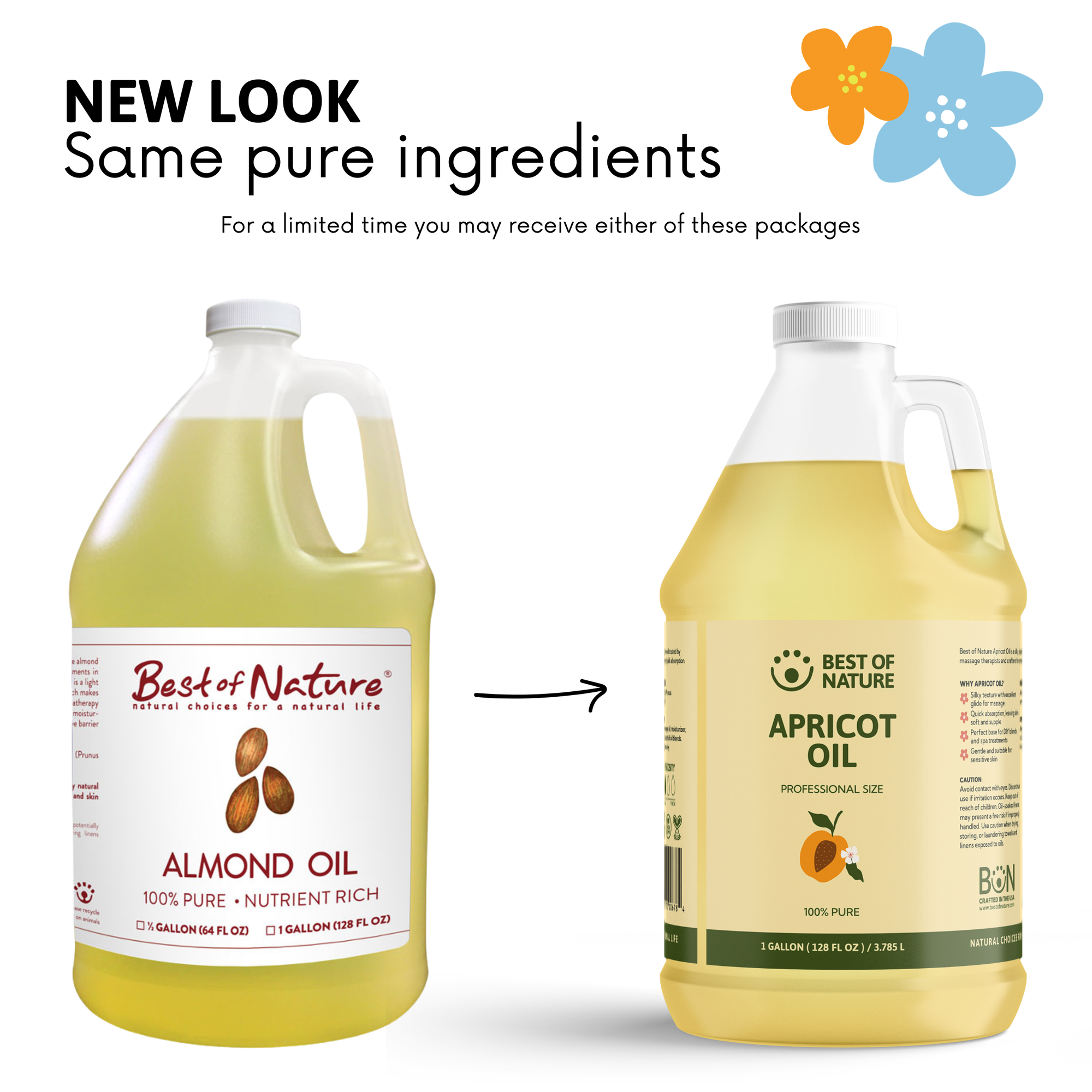 Apricot Kernel Massage &amp; Body Oil - 100% Pure