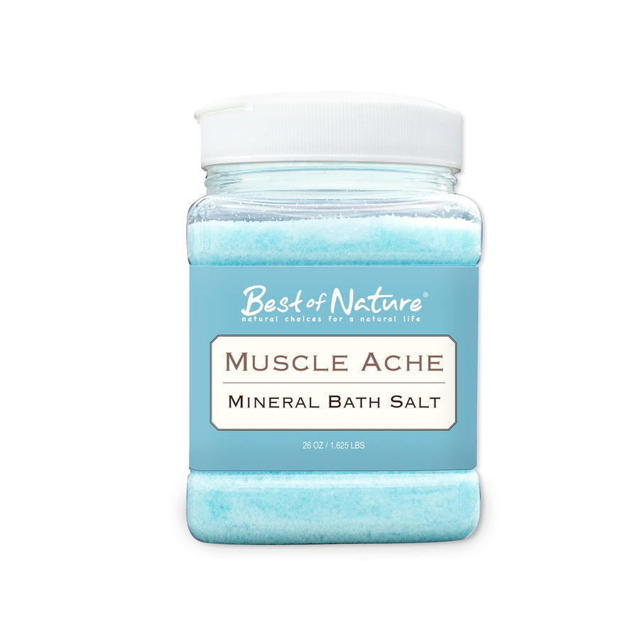 Muscle Ache Mineral Bath Salts 26 oz jar