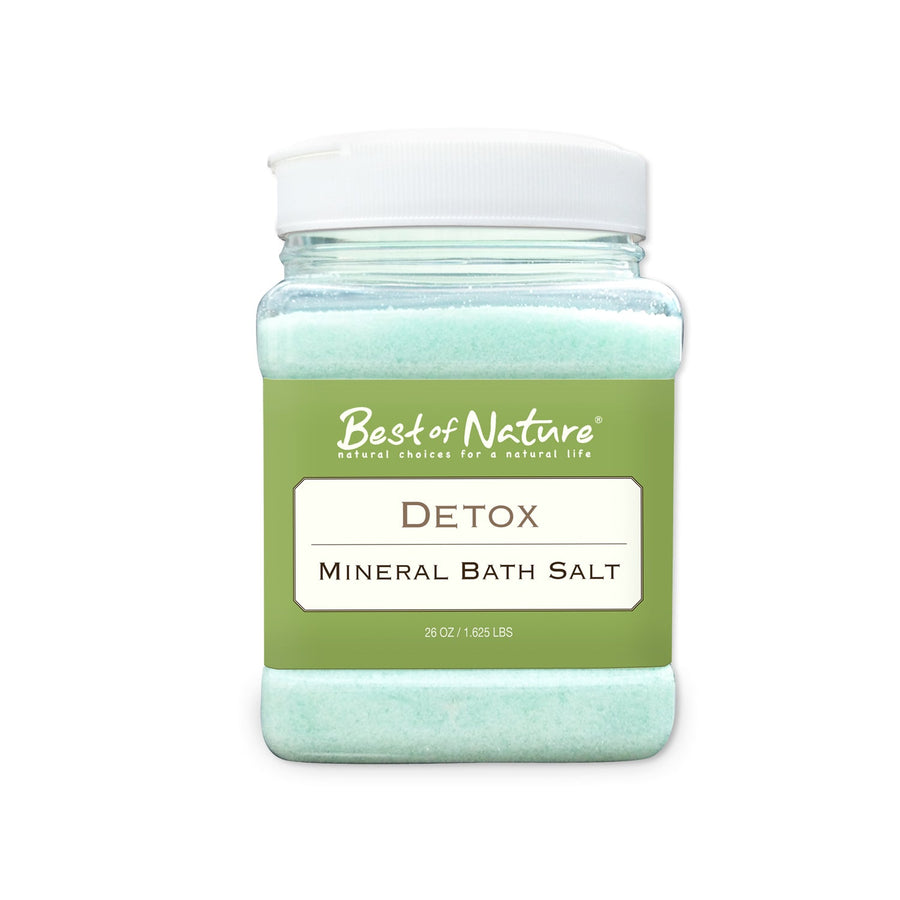 Detox Mineral Bath Salts 26 oz jar