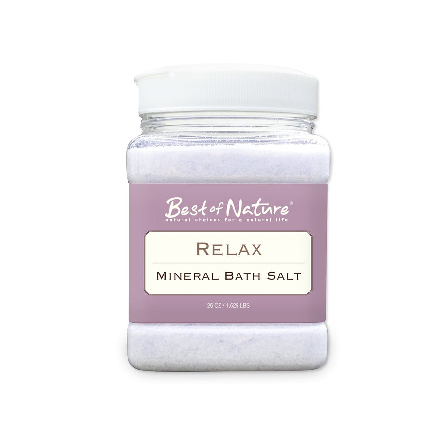Relax Mineral Bath Salt 26 oz jar