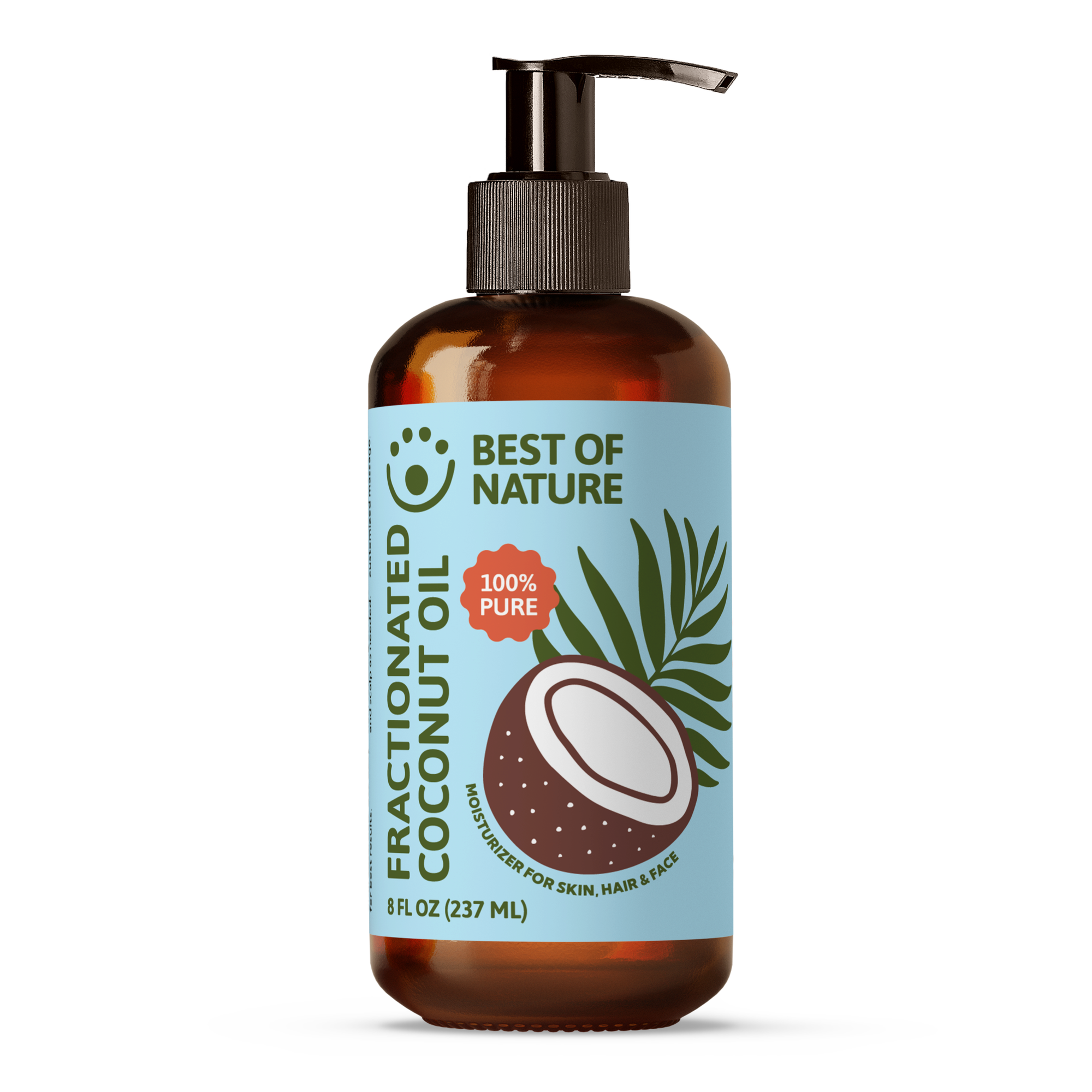 Fractionated Coconut Massage & Body Oil - 100% Pure Best of Nature Fractionated Coconut Massage & Body Oil - 100% Pure Best of Nature