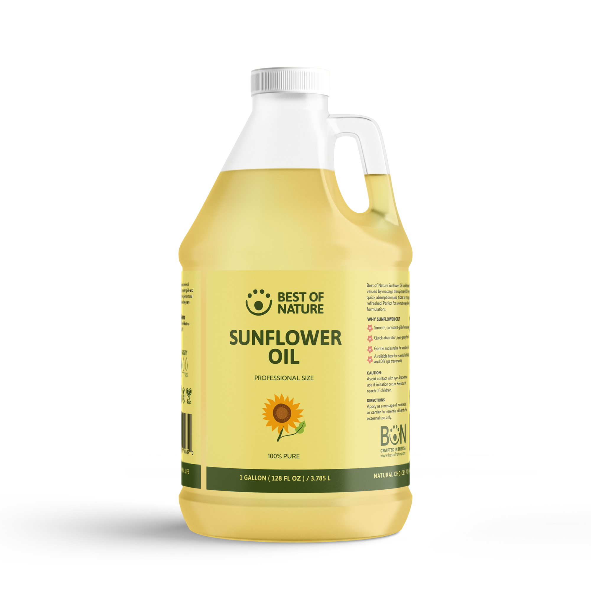 Sunflower Massage &amp; Body Oil - 100% Pure