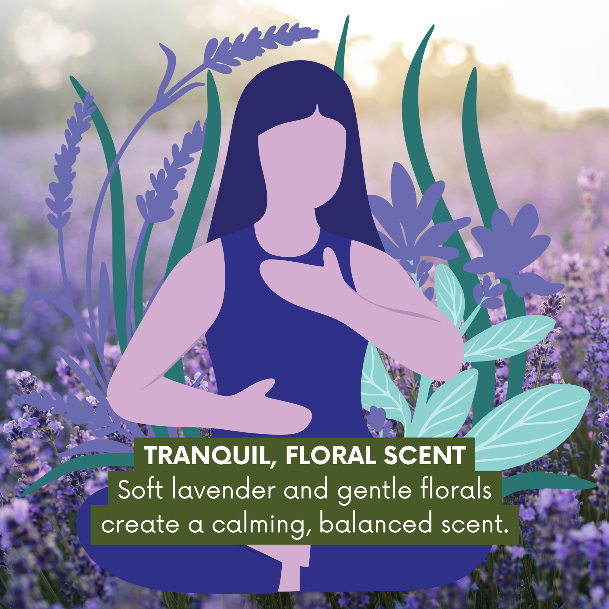 Lavender Florals (formerly Tranquility) Aromatherapy Massage &amp; Body Oil