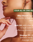 Lemongrass and Sage Aromatherapy Massage & Body Oil