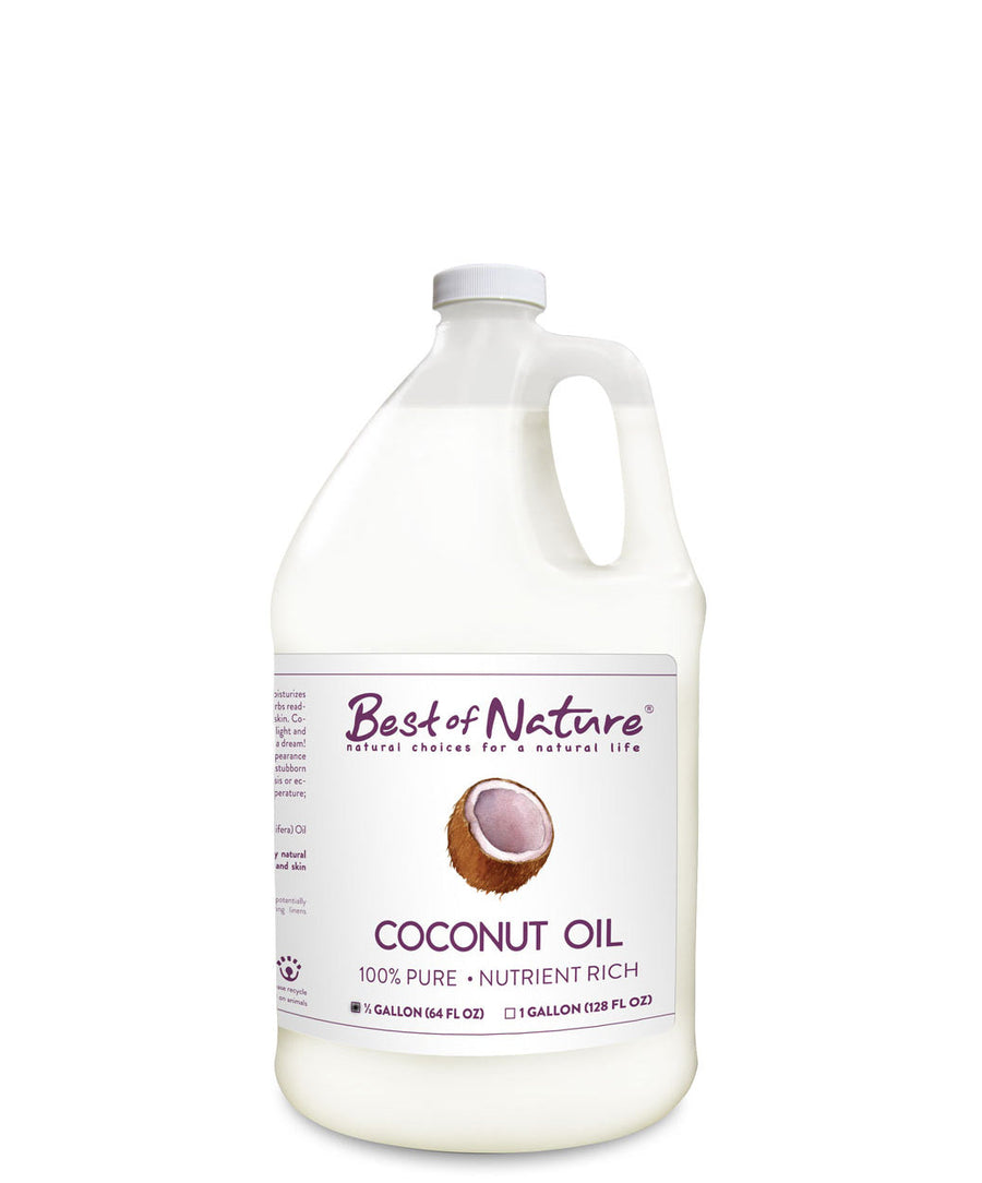 Pure Coconut Oil Massage and Body Oil half gallon jug