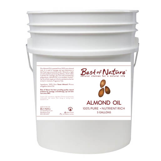 Pure Almond Massage and Body Oil 5 gallon pail