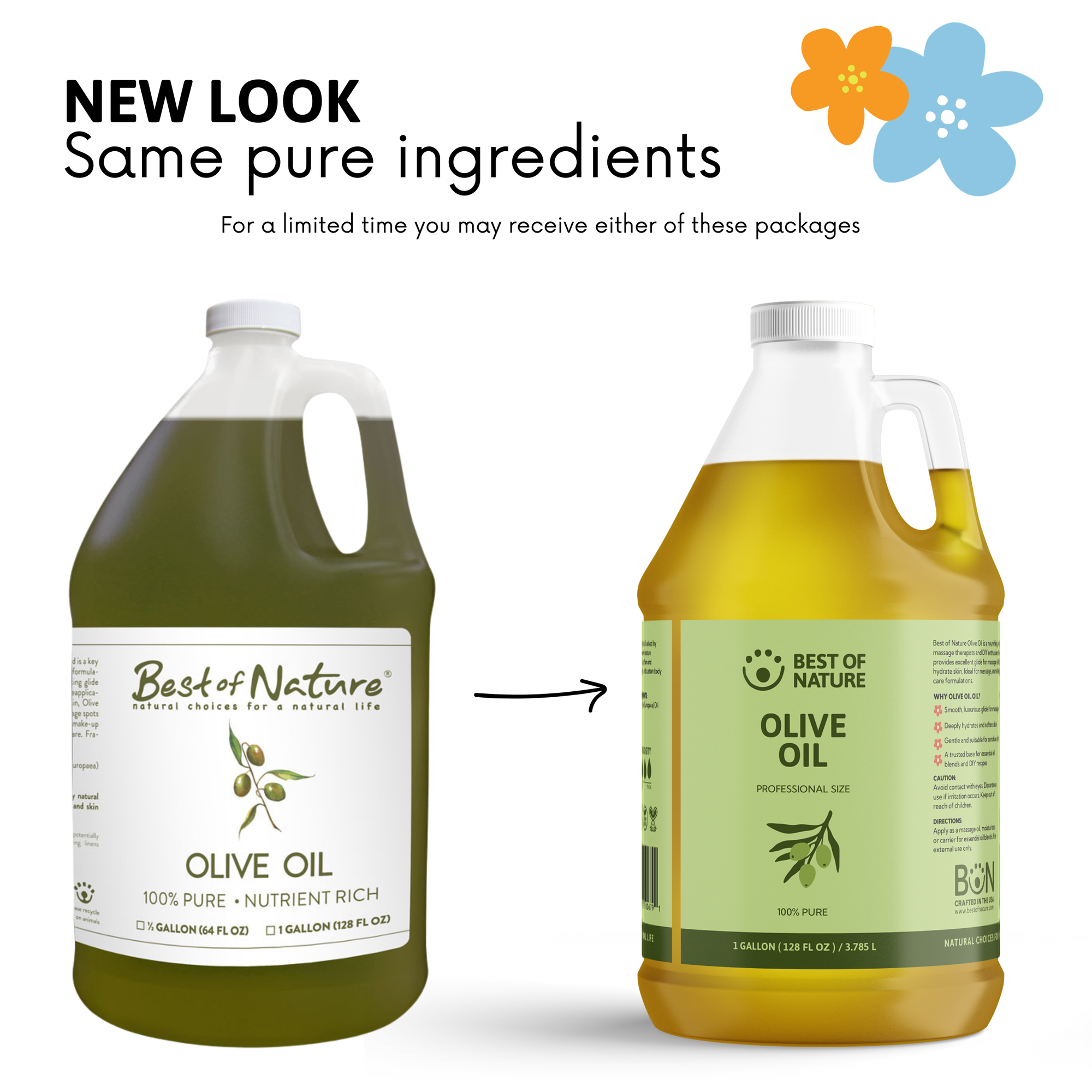 Olive Massage & Body Oil - 100% Pure Best of Nature Olive Massage & Body Oil - 100% Pure Best of Nature