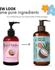 Fractionated Coconut Massage & Body Oil - 100% Pure