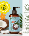 Fractionated Coconut Massage & Body Oil - 100% Pure