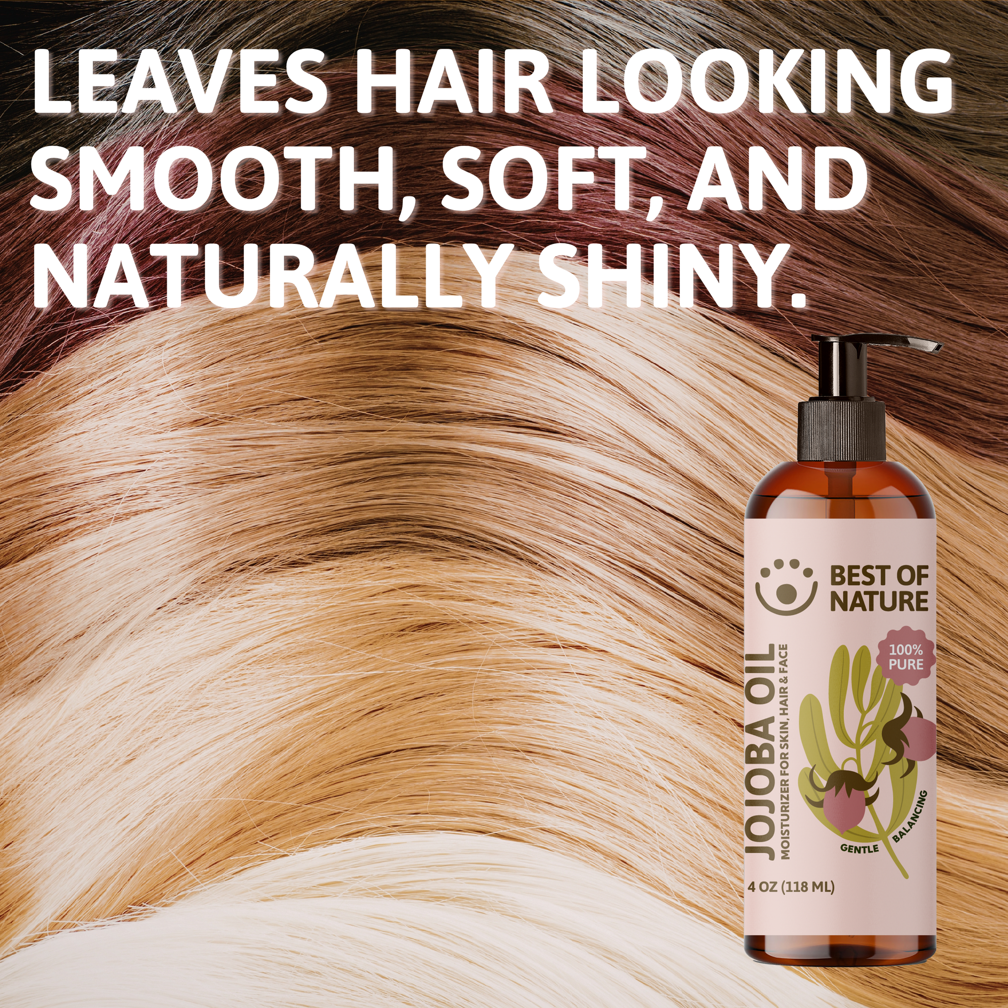 Jojoba Massage &amp; Body Oil (Unrefined)- 100% Pure