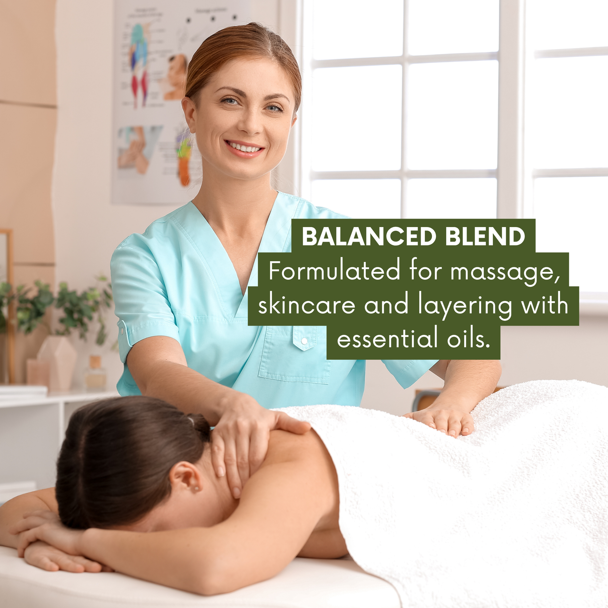 Therapist's Blend (formerly Budget Blend) Massage &amp; Body Oil
