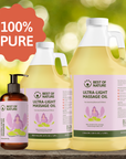 Ultra-Light (formerly Grapeseed Lightest Blend) Massage & Body Oil