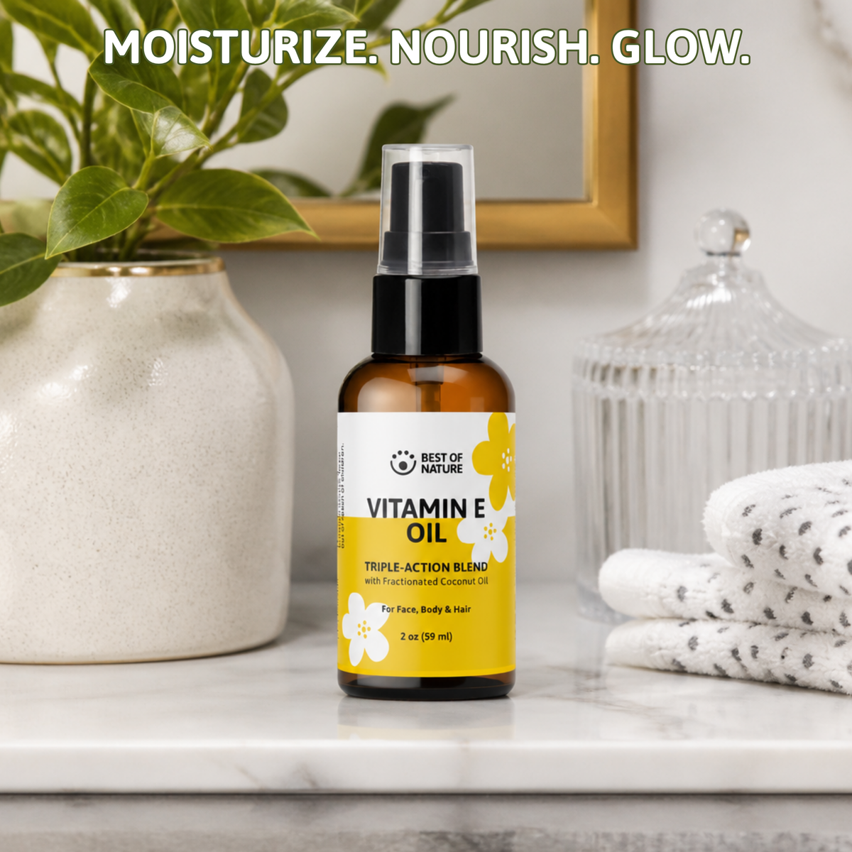 100% Natural Vitamin E Oil - 28,000 IU
