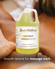 Coconut Vanilla Aromatherapy Massage & Body Oil