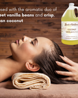 Coconut Vanilla Aromatherapy Massage & Body Oil