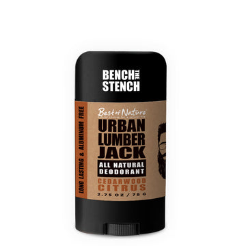 Urban Lumberjack Natural Deodorant - Cedarwood Citrus - Spa & Bodywork Market