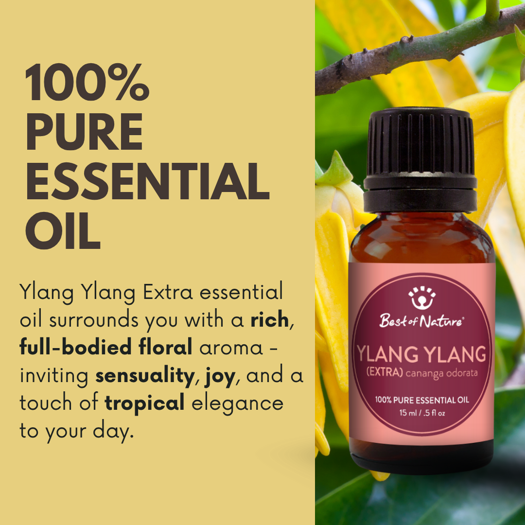 Ylang Ylang Extra Essential Oil - 100% Pure