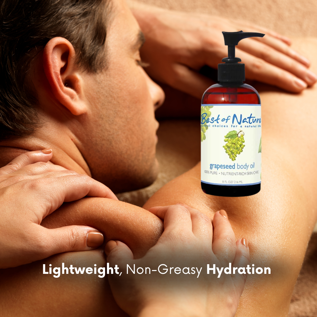 Grapeseed Massage &amp; Body Oil - 100% Pure