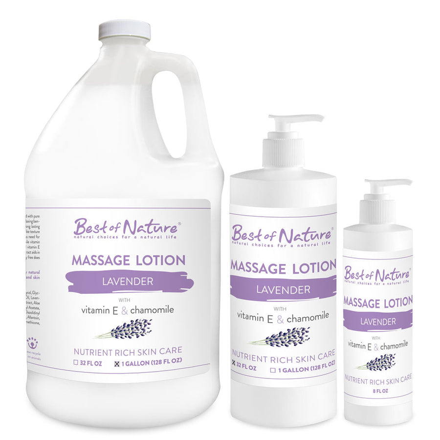 Lavender Massage Lotion - Spa & Bodywork Market