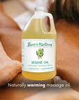 Sesame Massage & Body Oil - 100% Pure